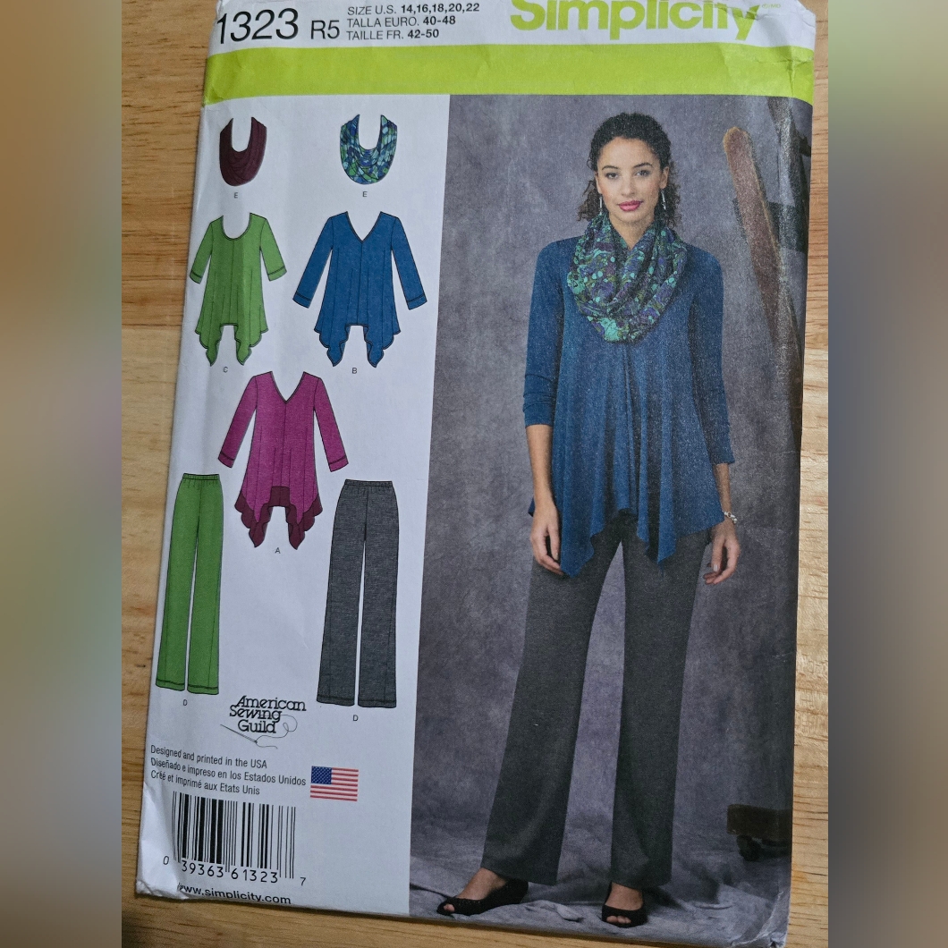 Simplicity Pattern # 1323